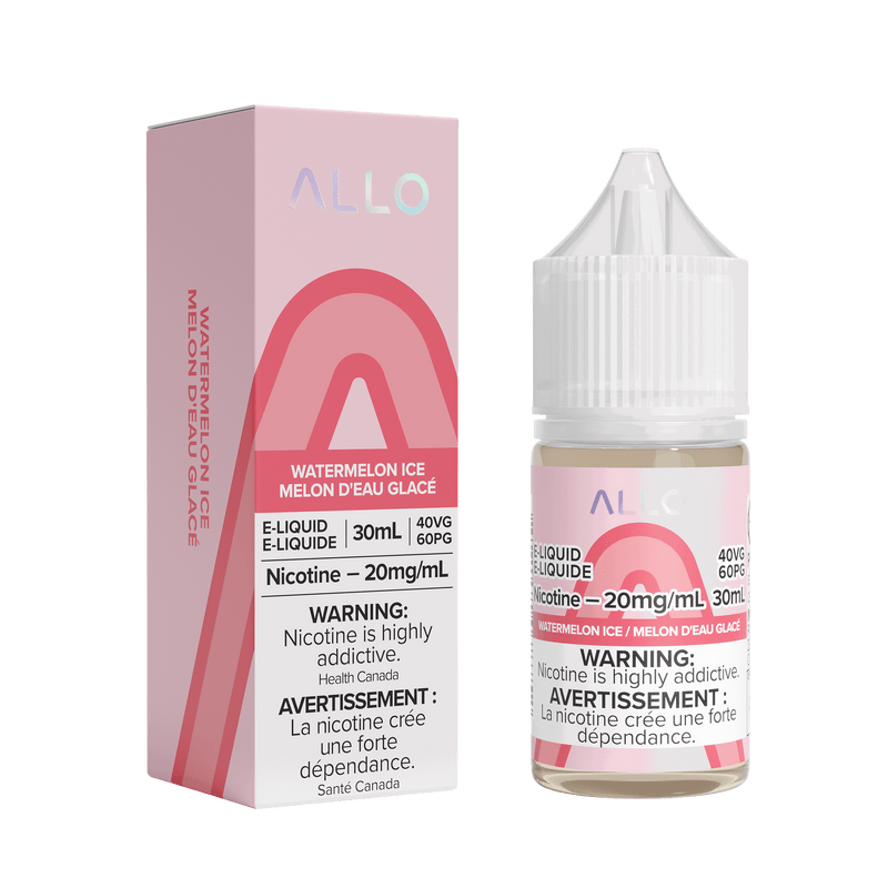 ALLO SALT NIC 30ML Watermelon Ice / 20MG Salt Nic ALLO SALT NIC 30ML | Downtown Smokes N Vapes