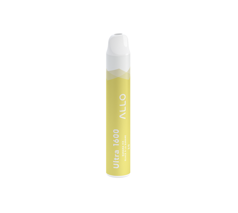 ALLO ULTRA 1600 Banana Ice / 20MG Disposables ALLO ULTRA 1600 | Downtown Smokes N Vapes