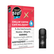 FLAVOUR BEAST PODS - Chillin’ Coffee Iced / 20MG - Closed Pods FLAVOUR BEAST PODS | Downtown Smokes N Vapes