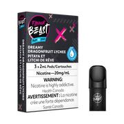 FLAVOUR BEAST PODS - Dreamy Dragonfruit Lychee Iced / 20MG - Closed Pods FLAVOUR BEAST PODS | Downtown Smokes N Vapes