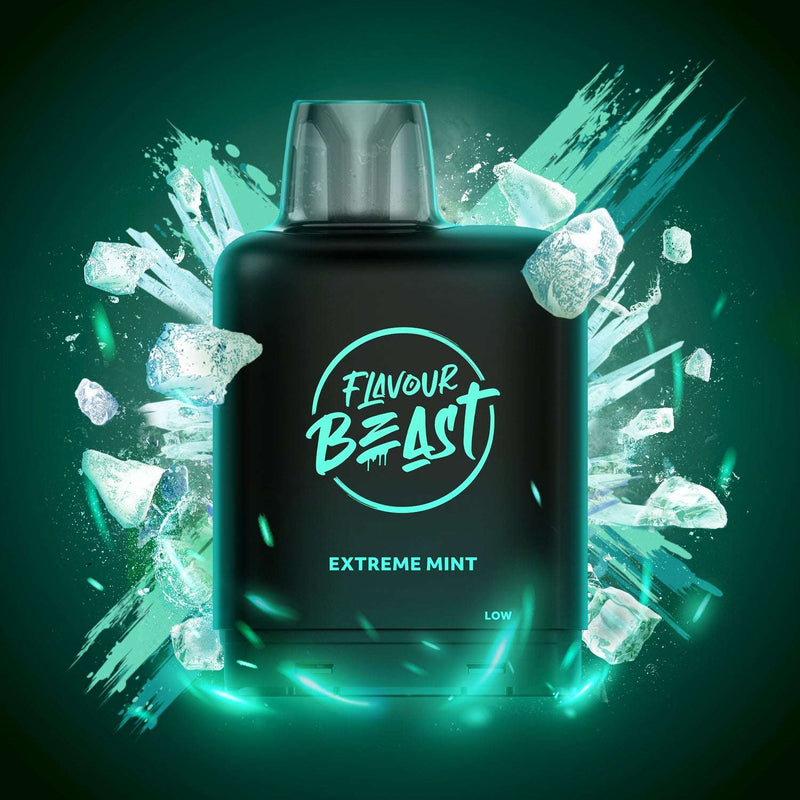 LEVEL X FLAVOUR BEAST BOOST G2 PODS - EXTREME Mint Iced / 20MG - Closed Pods LEVEL X FLAVOUR BEAST BOOST G2 PODS