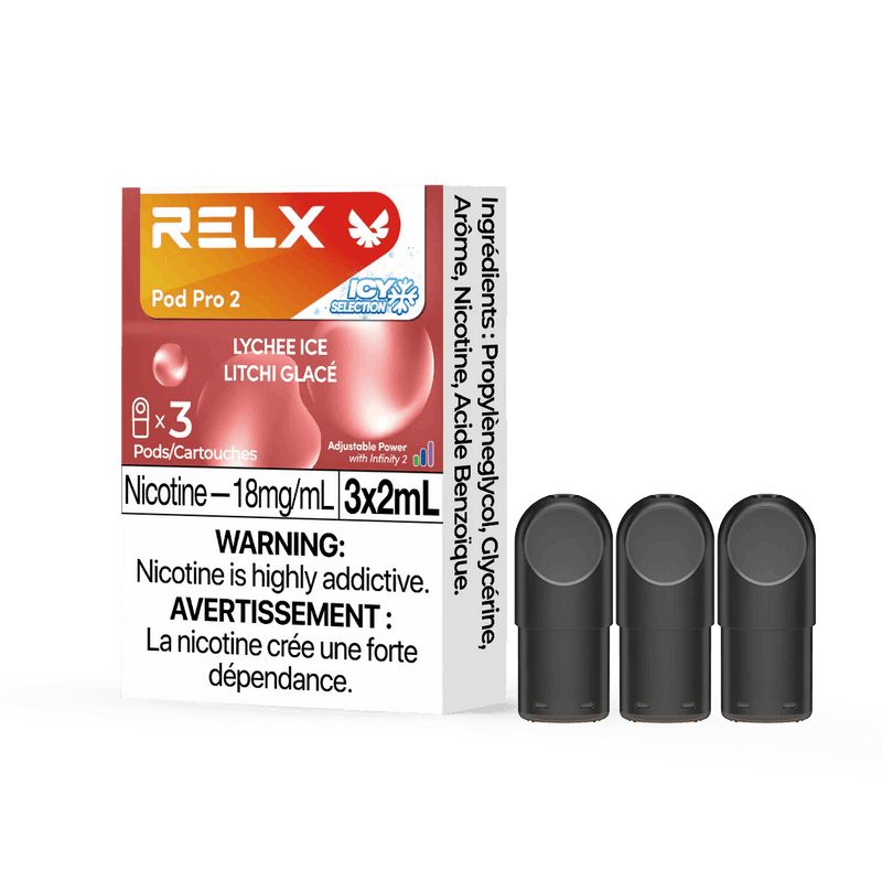 RELX POD PRO 2 - Lychee Ice / 18MG - Closed Pods RELX POD PRO 2 | Downtown Smokes N Vapes