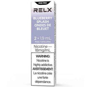 RELX Pod Pro - Blueberry Splash (formerly Blue Gems) / 18MG - Closed Pods RELX Pod Pro | Downtown Smokes N Vapes