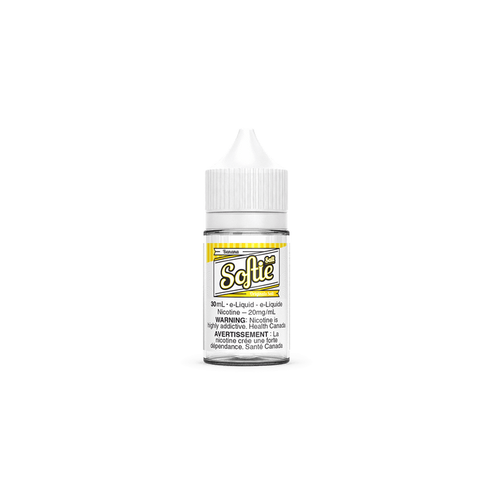 SOFTIE SALT NIC 30ML BANANA / 12MG Salt Nic SOFTIE SALT NIC 30ML | Downtown Smokes N Vapes