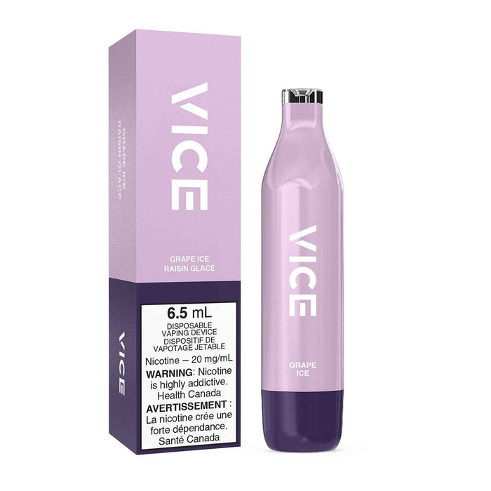 VICE 2500 Disposable Grape Ice / 20MG Disposables VICE 2500 Disposable | Downtown Smokes N Vapes