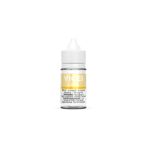 VICE SALT NIC 30ML - BANANA ICE / 12MG - Salt Nic VICE SALT NIC 30ML | Downtown Smokes N Vapes