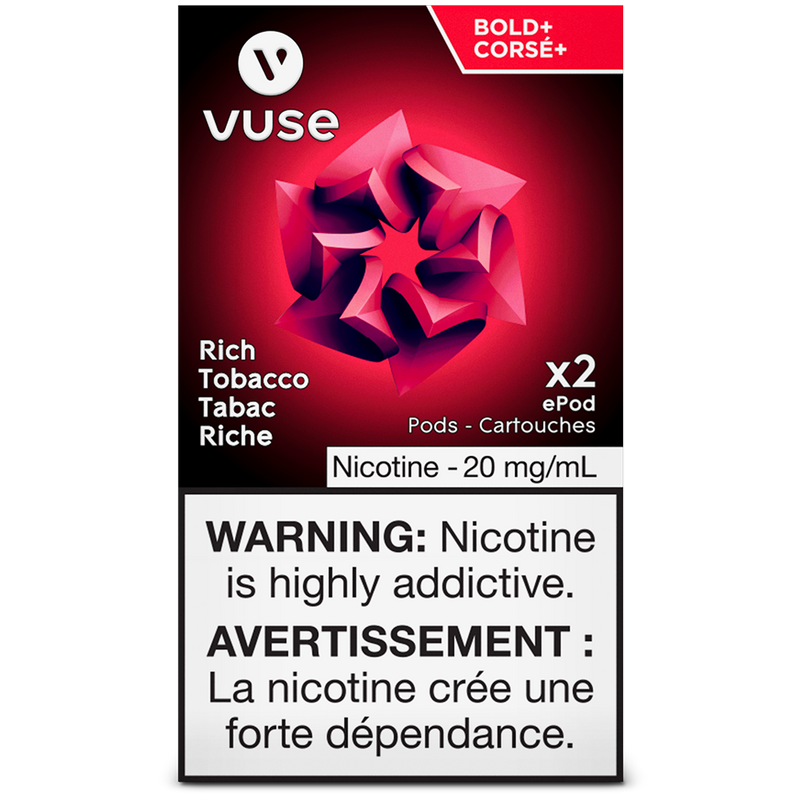 VUSE PODS (Balanced Bold + & Mellow) Bold + Rich Tobacco / 20MG (Bold + ) Closed Pods VUSE PODS (Balanced Bold + &