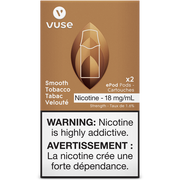 VUSE PODS (Balanced Bold + & Mellow) Smooth Tobacco / 18MG (Balanced) Closed Pods VUSE PODS (Balanced Bold + & Mellow)