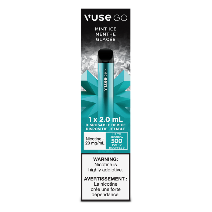 Vuse Go Disposable Mint Ice 20mg - Downtown Smokes N Vapes