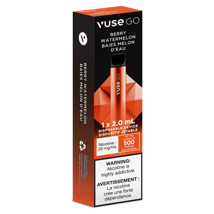 Vuse Go Disposable Berry Watermelon 20mg - Downtown Smokes N Vapes