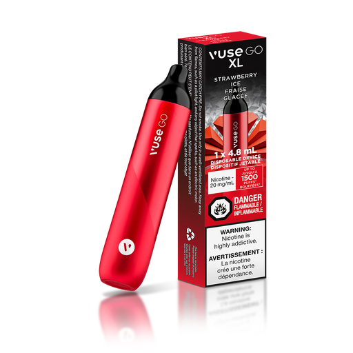 Vuse Go XL Disposable Strawberry Ice 20mg (Out of British Columbia Only) - Downtown Smokes N Vapes