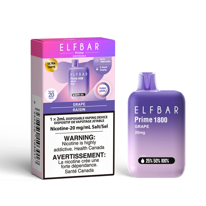 ELF BAR PRIME 1800