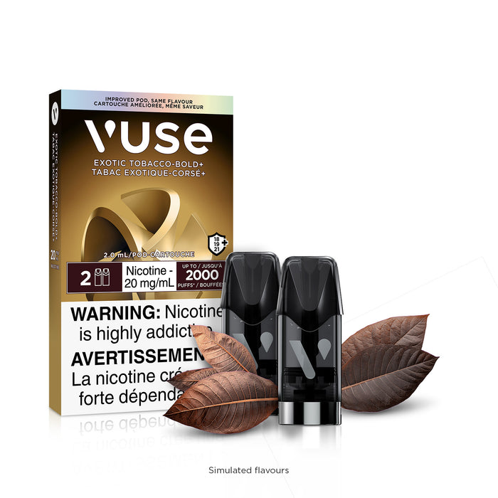 Vuse Pods ( Balanced, Bold+ & Mellow)