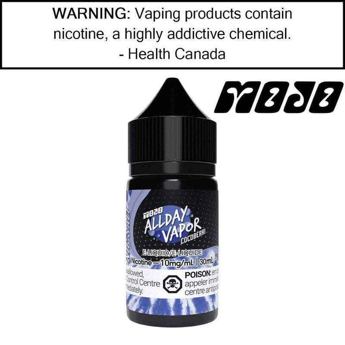 ALLDAY VAPOR SALT NIC 30ML COCOBERRI / 10MG Salt Nic ALLDAY VAPOR SALT NIC 30ML | Downtown Smokes N Vapes