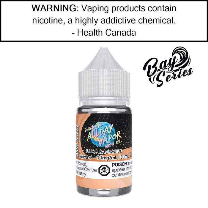 ALLDAY VAPOR SALT NIC 30ML RIPPIN ROLL / 10MG Salt Nic ALLDAY VAPOR SALT NIC 30ML | Downtown Smokes N Vapes