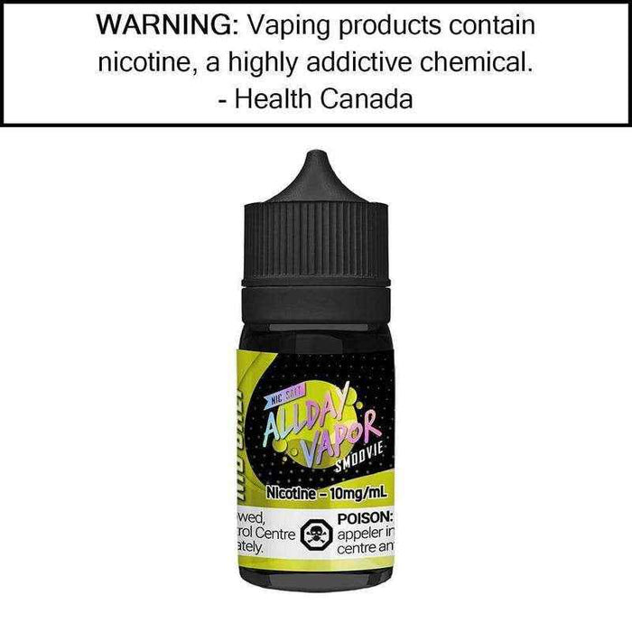 ALLDAY VAPOR SALT NIC 30ML SMOOVIE / 10MG Salt Nic ALLDAY VAPOR SALT NIC 30ML | Downtown Smokes N Vapes