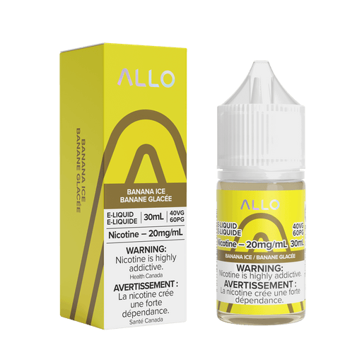 ALLO SALT NIC 30ML Banana Ice / 20MG Salt Nic ALLO SALT NIC 30ML | Downtown Smokes N Vapes