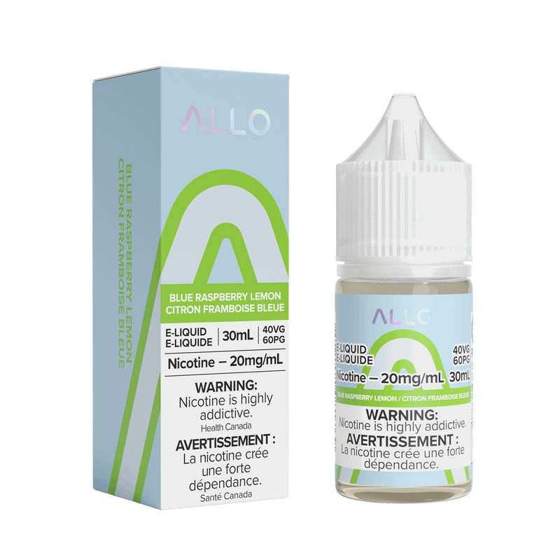ALLO SALT NIC 30ML Blue Raspberry Lemon / 20MG Salt Nic ALLO SALT NIC 30ML | Downtown Smokes N Vapes
