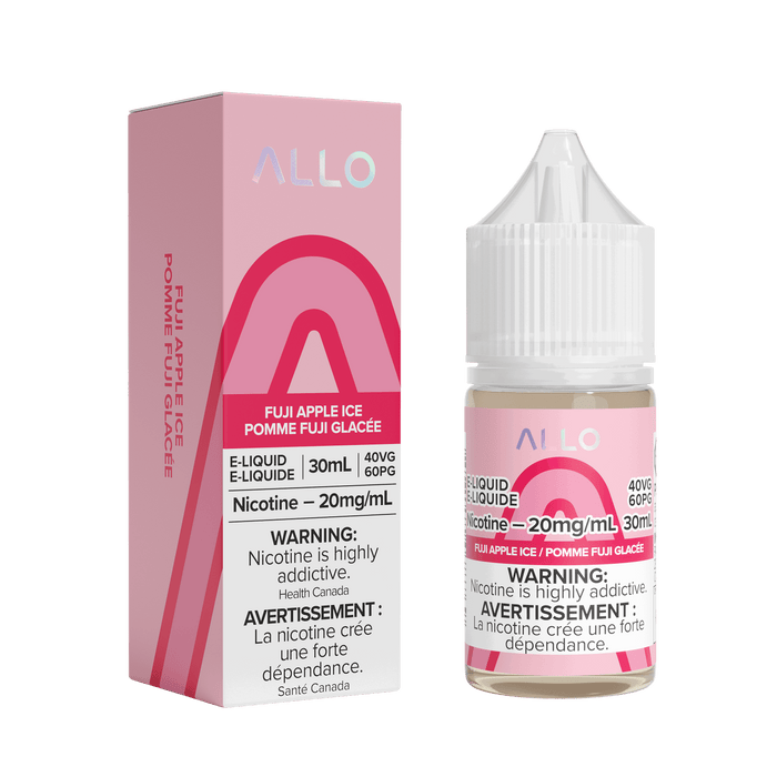 ALLO SALT NIC 30ML Fuji Apple Ice / 20MG Salt Nic ALLO SALT NIC 30ML | Downtown Smokes N Vapes