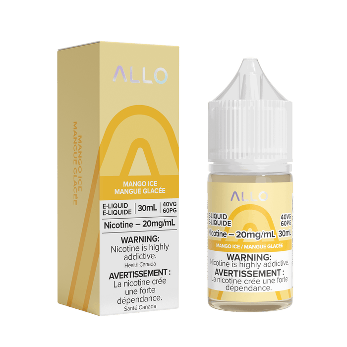 ALLO SALT NIC 30ML Mango Ice / 20MG Salt Nic ALLO SALT NIC 30ML | Downtown Smokes N Vapes