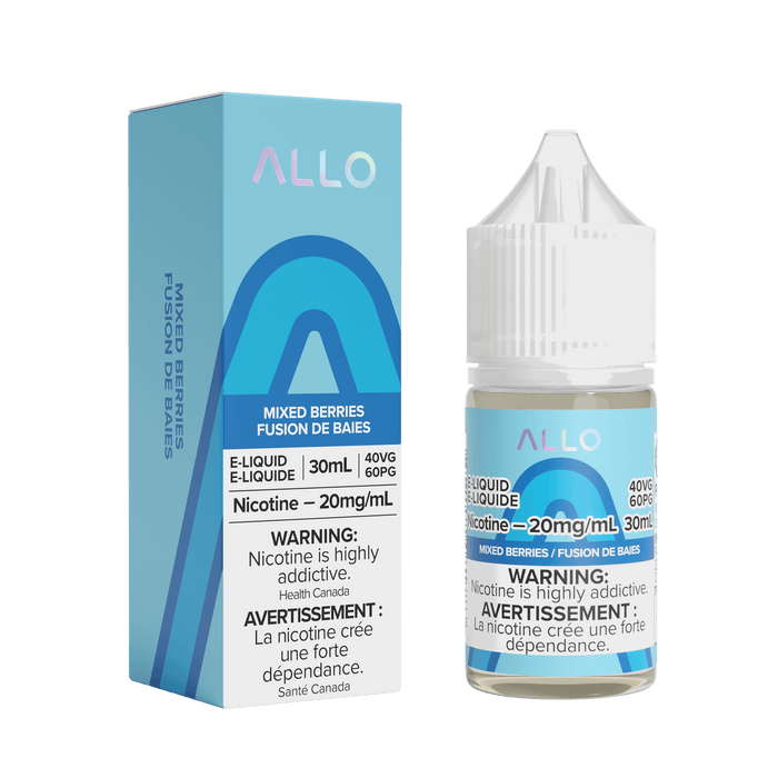 ALLO SALT NIC 30ML Mixed Berries / 20MG Salt Nic ALLO SALT NIC 30ML | Downtown Smokes N Vapes