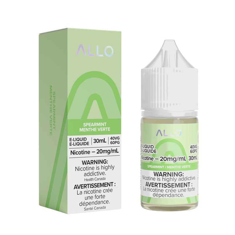 ALLO SALT NIC 30ML Spearmint / 20MG Salt Nic ALLO SALT NIC 30ML | Downtown Smokes N Vapes