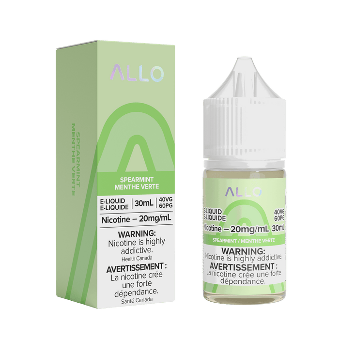 ALLO SALT NIC 30ML Spearmint / 20MG Salt Nic ALLO SALT NIC 30ML | Downtown Smokes N Vapes