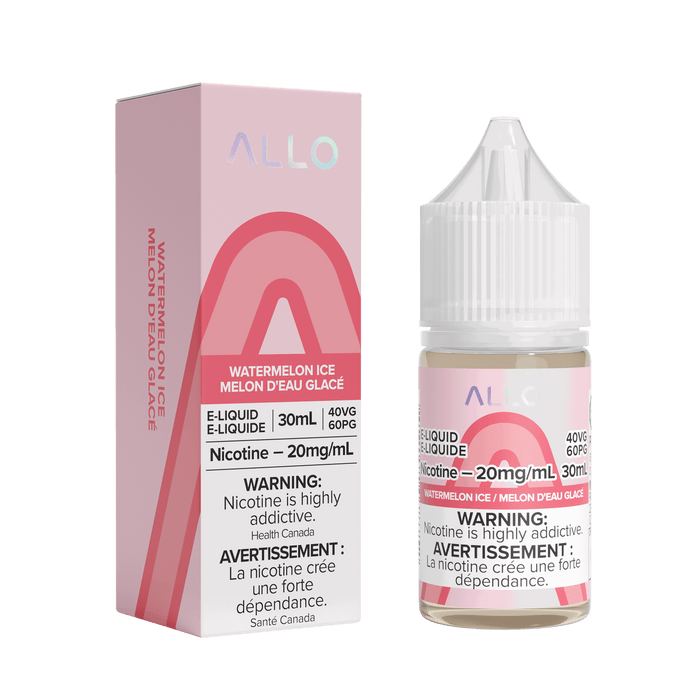 ALLO SALT NIC 30ML Watermelon Ice / 20MG Salt Nic ALLO SALT NIC 30ML | Downtown Smokes N Vapes