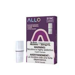 ALLO SYNC PODS Blackcurrant Lychee Berries / 20MG Closed Pods ALLO SYNC PODS | Downtown Smokes N Vapes