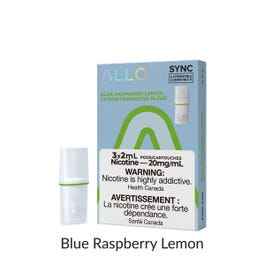 ALLO SYNC PODS Blue Raspberry Lemon / 20MG Closed Pods ALLO SYNC PODS | Downtown Smokes N Vapes