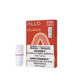 ALLO SYNC PODS Burst / 20MG Closed Pods ALLO SYNC PODS | Downtown Smokes N Vapes