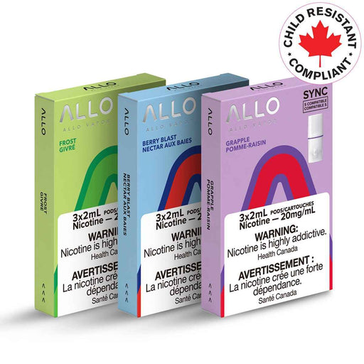 ALLO SYNC PODS Closed Pods ALLO SYNC PODS | Downtown Smokes N Vapes