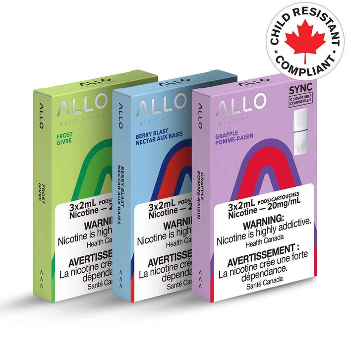 ALLO SYNC PODS Closed Pods ALLO SYNC PODS | Downtown Smokes N Vapes