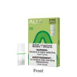 ALLO SYNC PODS Frost / 20MG Closed Pods ALLO SYNC PODS | Downtown Smokes N Vapes