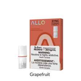 ALLO SYNC PODS Grapefruit / 20MG Closed Pods ALLO SYNC PODS | Downtown Smokes N Vapes