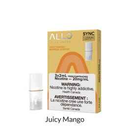 ALLO SYNC PODS Juicy Mango / 20MG Closed Pods ALLO SYNC PODS | Downtown Smokes N Vapes