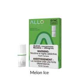 ALLO SYNC PODS Melon Ice / 20MG Closed Pods ALLO SYNC PODS | Downtown Smokes N Vapes