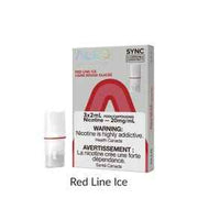 ALLO SYNC PODS Redline Ice / 20MG Closed Pods ALLO SYNC PODS | Downtown Smokes N Vapes