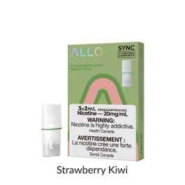 ALLO SYNC PODS Strawberry Kiwi / 20MG Closed Pods ALLO SYNC PODS | Downtown Smokes N Vapes