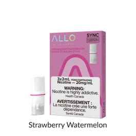 ALLO SYNC PODS Strawberry Watermelon / 20MG Closed Pods ALLO SYNC PODS | Downtown Smokes N Vapes