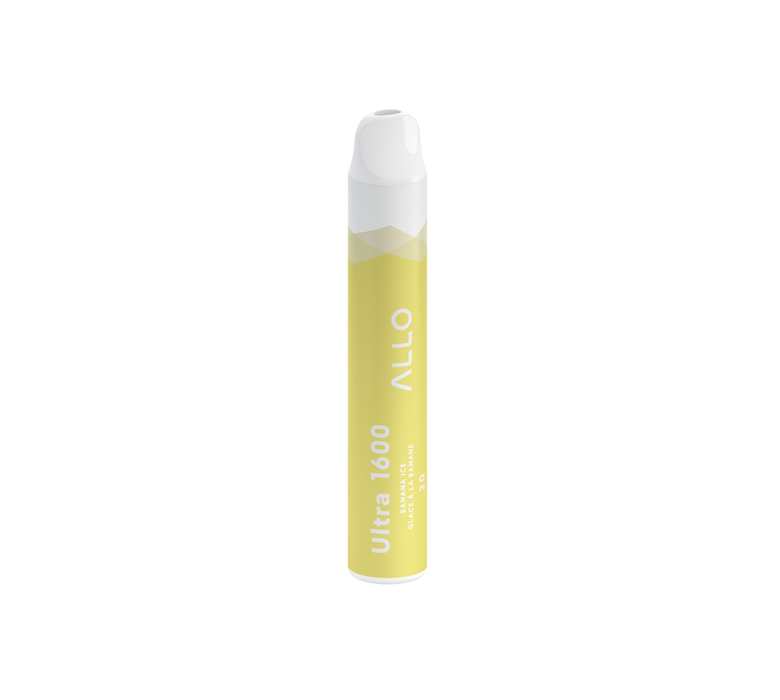 ALLO ULTRA 1600 Banana Ice / 20MG Disposables ALLO ULTRA 1600 | Downtown Smokes N Vapes