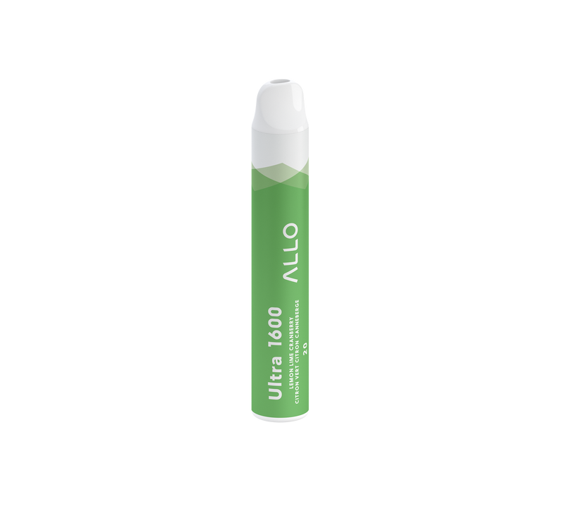 ALLO ULTRA 1600 Lemon Lime Cranberry / 20MG Disposables ALLO ULTRA 1600 | Downtown Smokes N Vapes