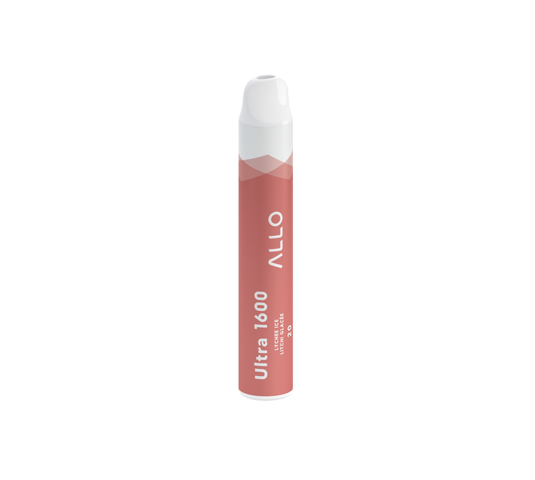 ALLO ULTRA 1600 Lychee Ice / 20MG Disposables ALLO ULTRA 1600 | Downtown Smokes N Vapes