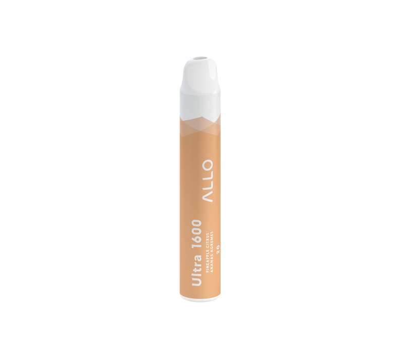 ALLO ULTRA 1600 Pineapple Citrus / 20MG Disposables ALLO ULTRA 1600 | Downtown Smokes N Vapes