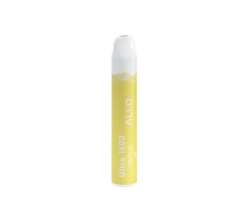 ALLO ULTRA 1600 Pineapple Ice / 20MG Disposables ALLO ULTRA 1600 | Downtown Smokes N Vapes
