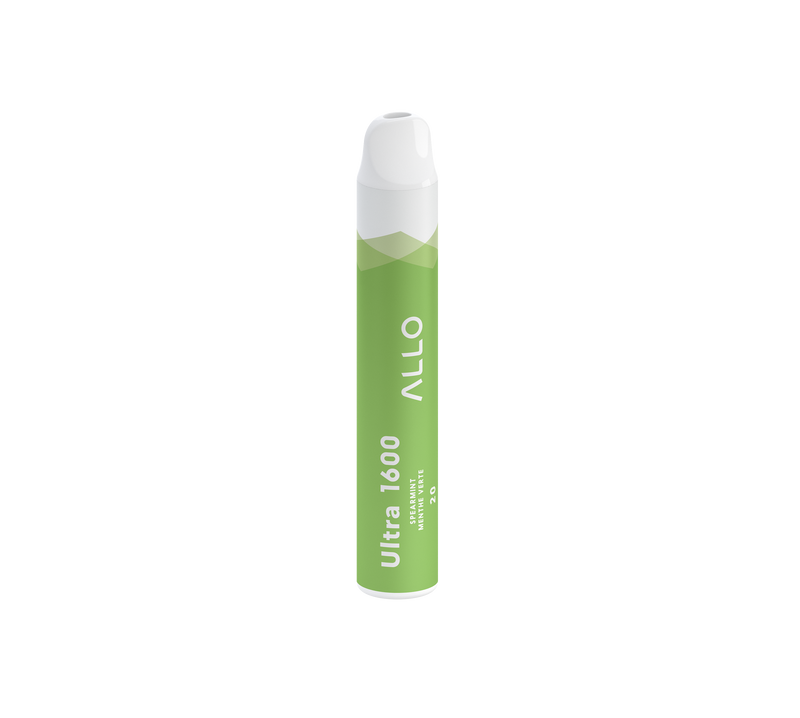 ALLO ULTRA 1600 Spearmint / 20MG Disposables ALLO ULTRA 1600 | Downtown Smokes N Vapes