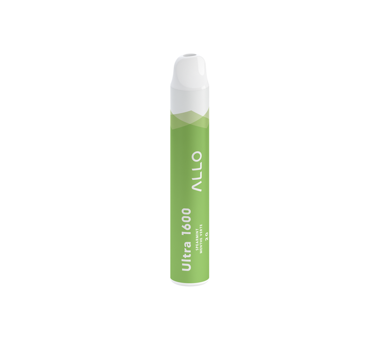 ALLO ULTRA 1600 Spearmint / 20MG Disposables ALLO ULTRA 1600 | Downtown Smokes N Vapes