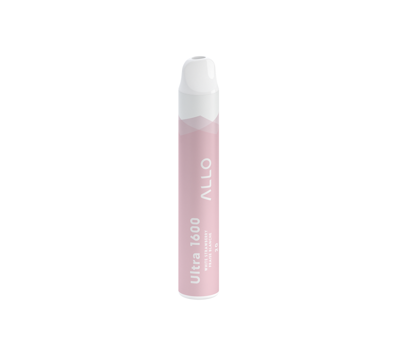 ALLO ULTRA 1600 White Strawberry / 20MG Disposables ALLO ULTRA 1600 | Downtown Smokes N Vapes