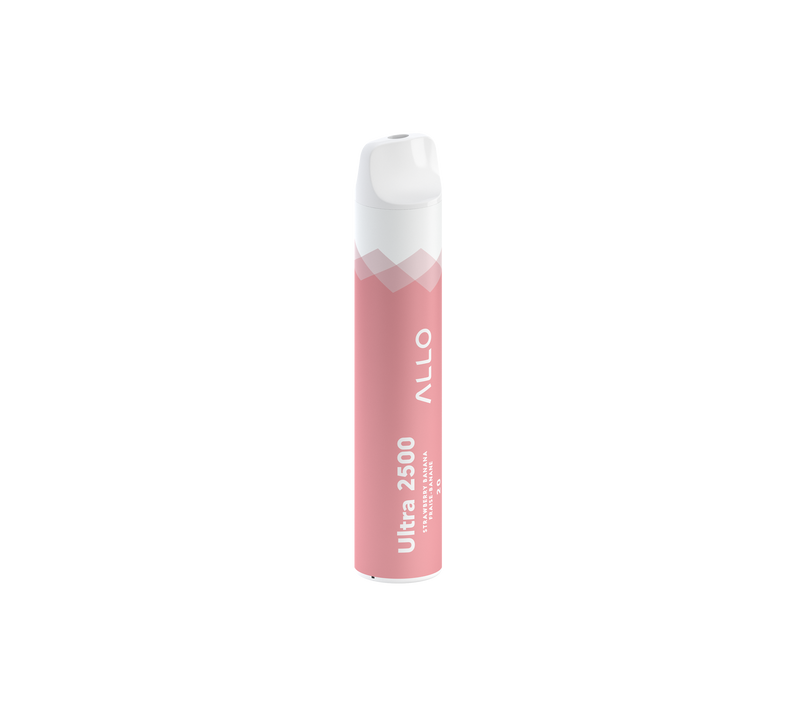 ALLO ULTRA 2500 Strawberry Banana / 20 MG Disposables ALLO ULTRA 2500 | Downtown Smokes N Vapes