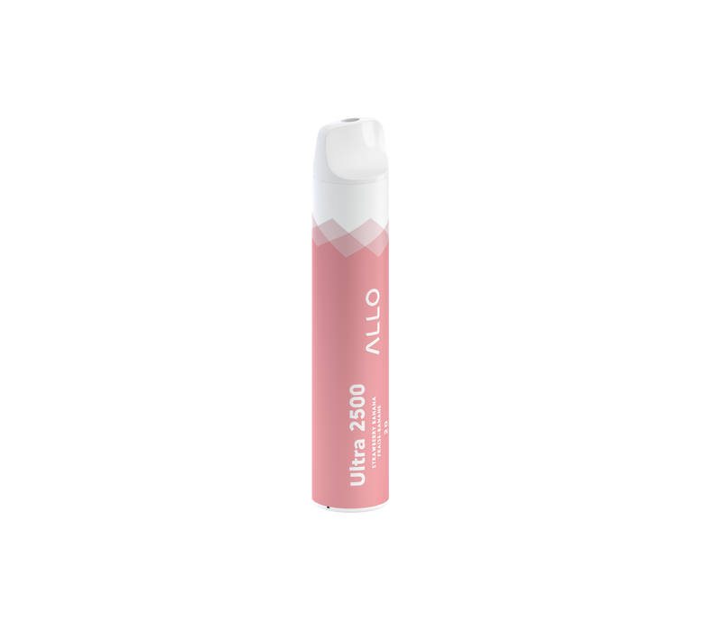 ALLO ULTRA 2500 Strawberry Banana / 20 MG Disposables ALLO ULTRA 2500 | Downtown Smokes N Vapes